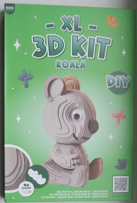 3d kit koala model do klejenia