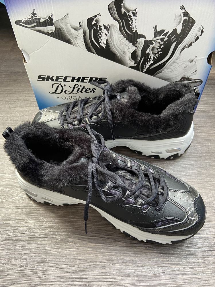 Женские зимние кроссовки Skechers, 38