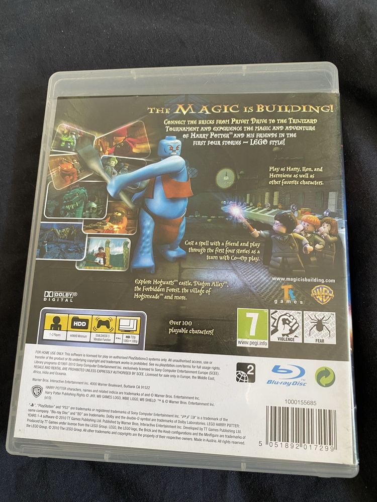 Harry potter years 1-4 ps3