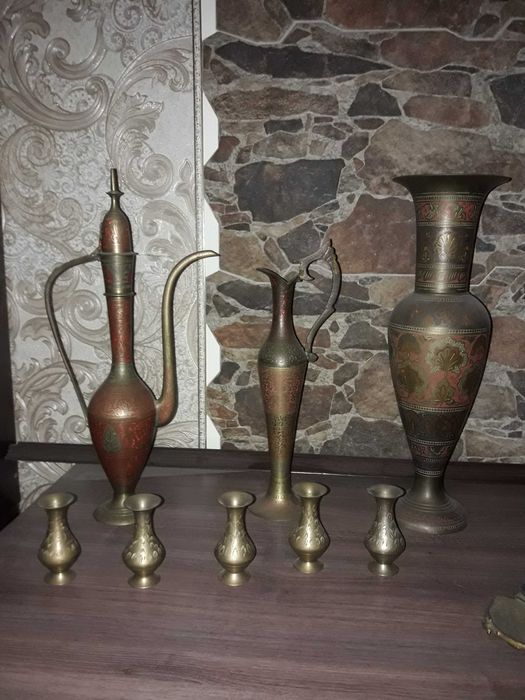 вазы кувшины чашки индия