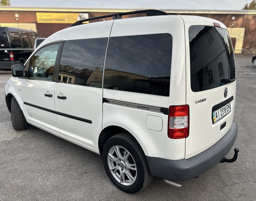 VW Caddy 2.0 Газ/бенз. метан