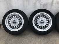 Jantes BBS RZ 408 em 15 5x120 originais com chave centros original