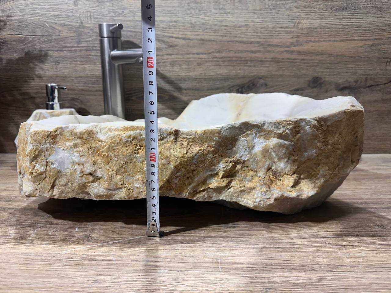 Раковина в стиле лофт из натурального мрамора