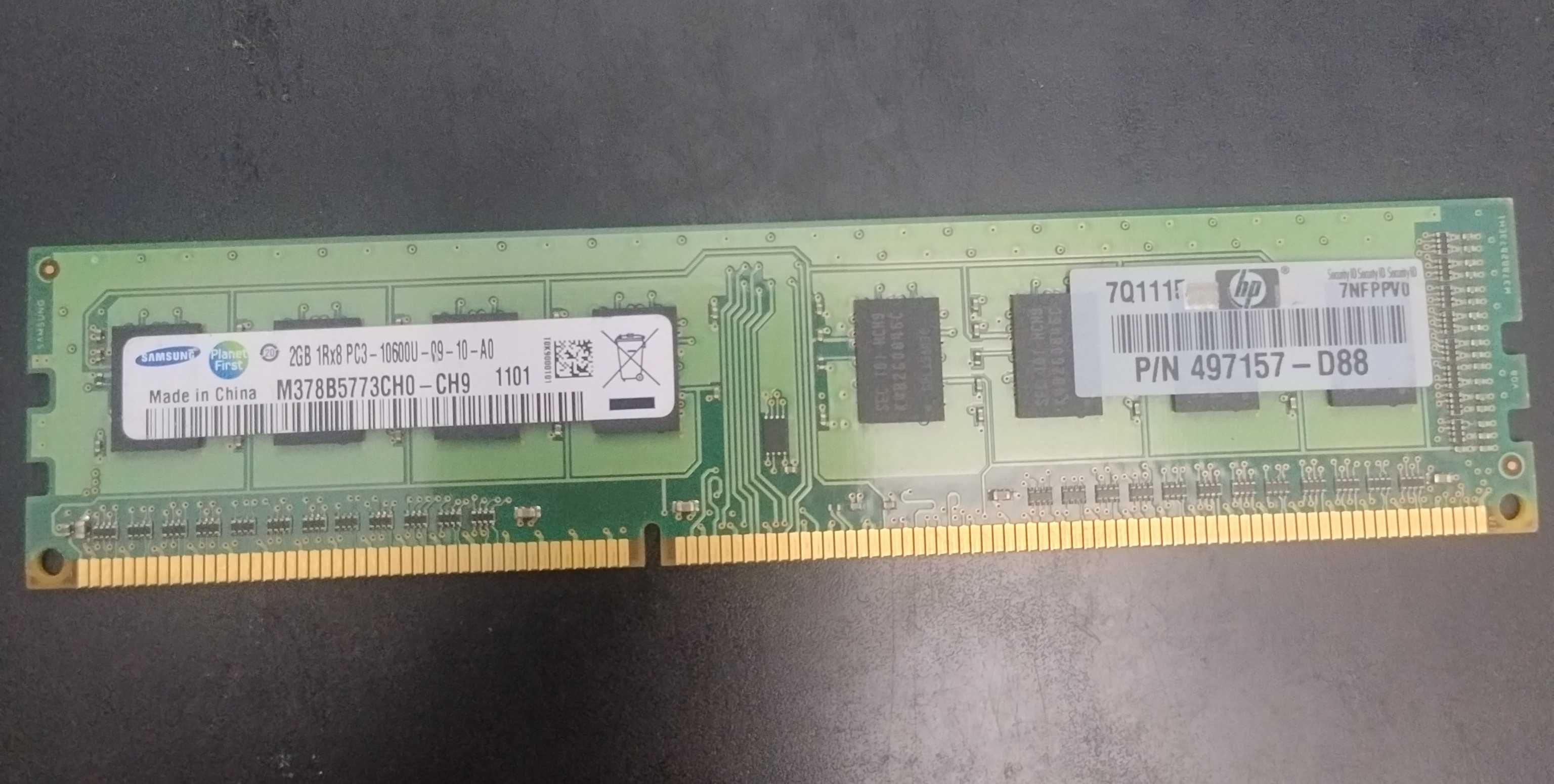 Pamięć Samsung - M378B5773CH0-CH9 2GB 240Pin DIMM DDR3  KOMPLET 6 SZT