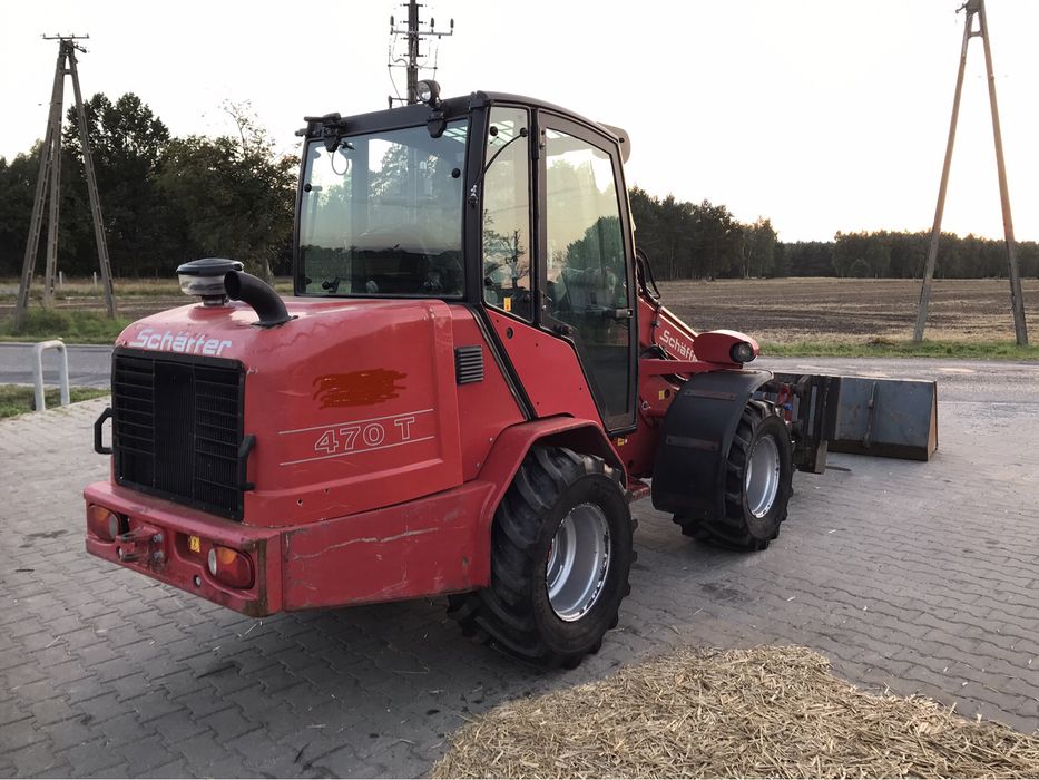 Ładowarka teleskopowa Schaffer 470 T łamana pół Weidemann zNiemiec JCB