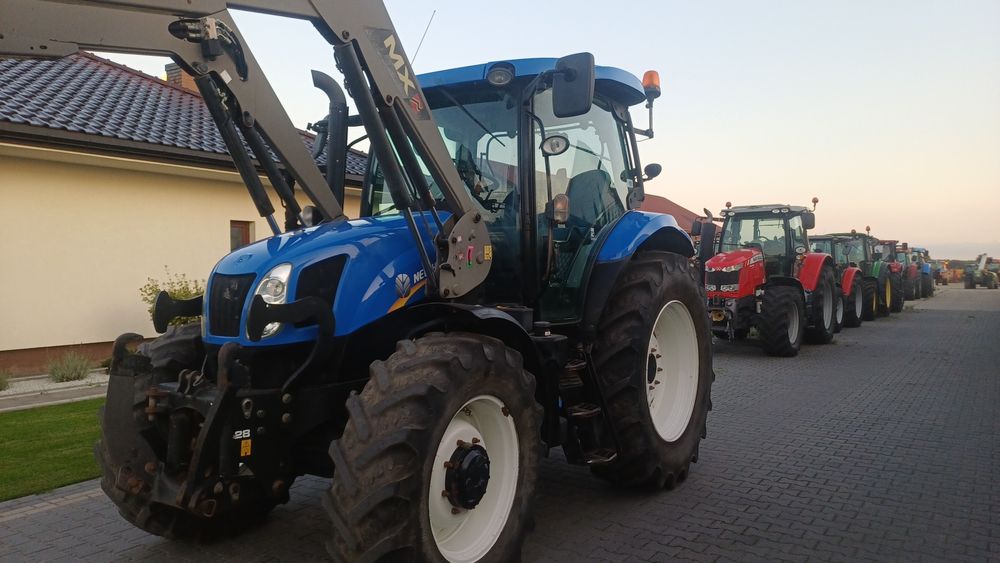 New Holland T6.120 rok2016 t5.105 sprowadzony  Case115 maxxum 110