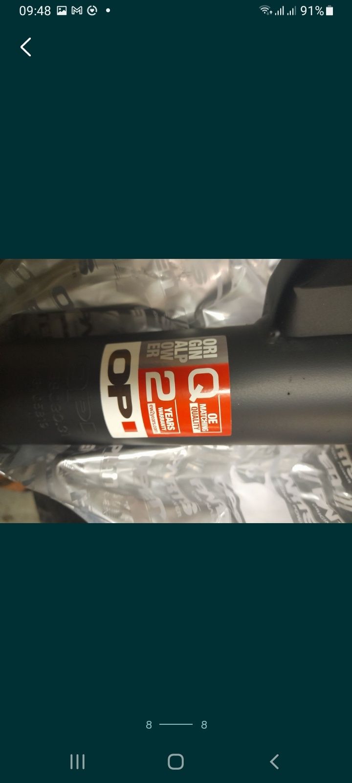 Amortecedor wv caddy lll