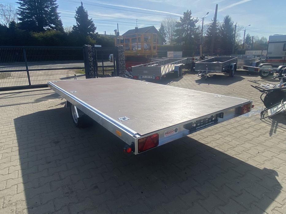 Przyczepa Platforma Fracht Monika 400x200 Dmc 750 kg Nowa Mocna