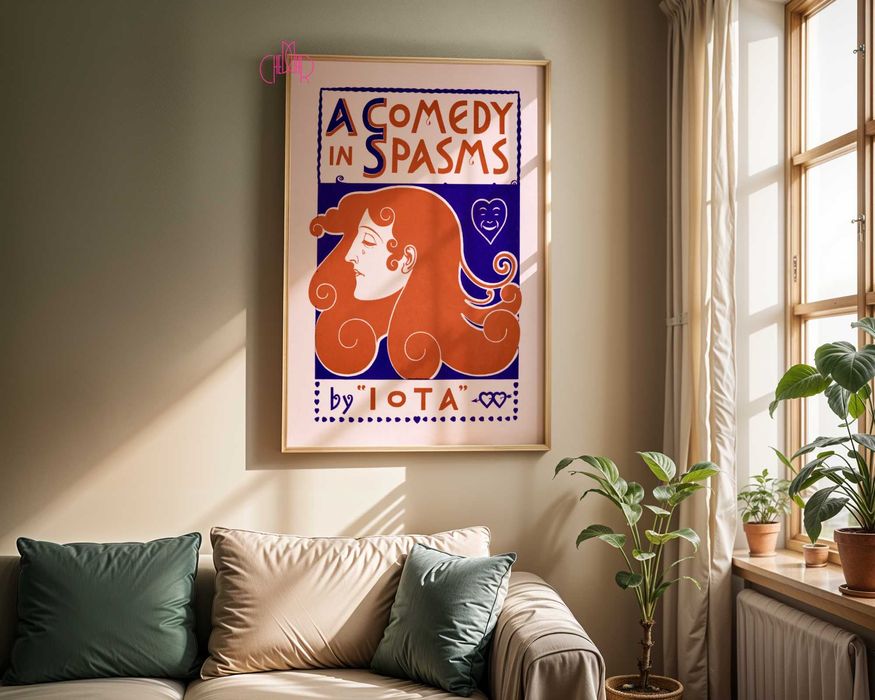 Plakat ,,Comedy in Spasm"