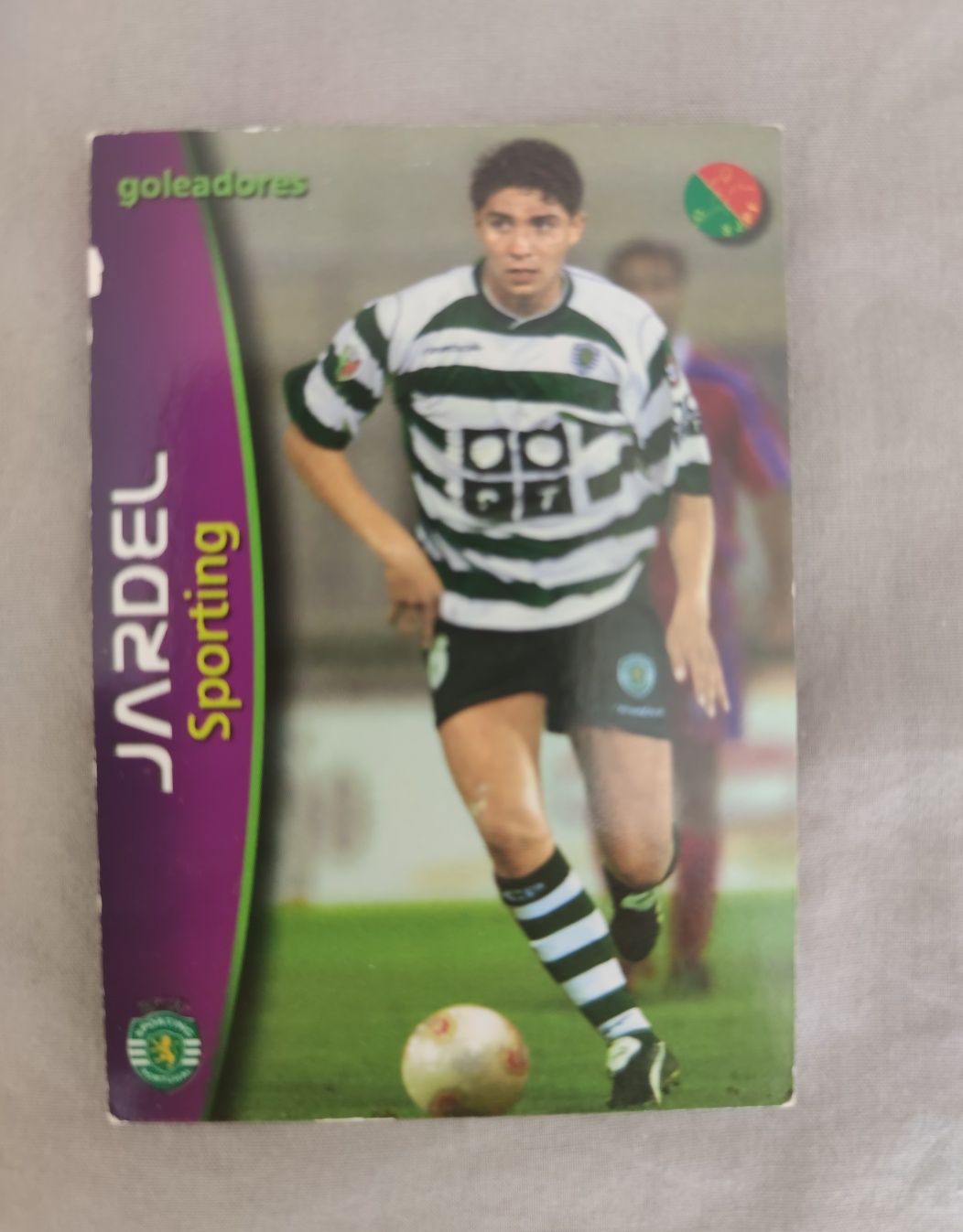 Carta Panini Mega Craques Mário Jardel Sporting excelente estado