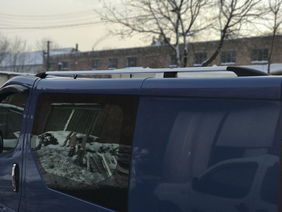 Рейлинги на крышу Opel Vivaro. Дуги на дах Віваро, Рейлінги. ДЗВОНИ!