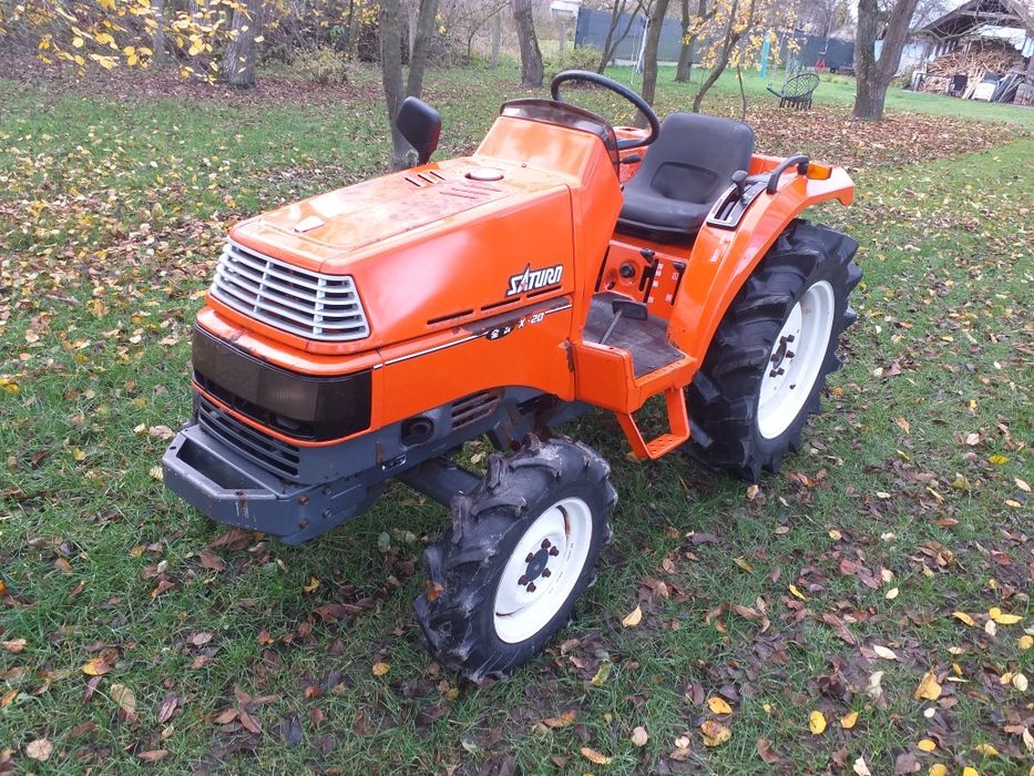 Mini Traktorek Kubota Saturn X20 20km4cylindry 4x4 589Mtg Orginal