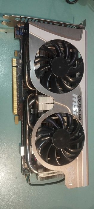 Відеоадаптер GeForce GTX 560 - 1024 mb 256 bit.