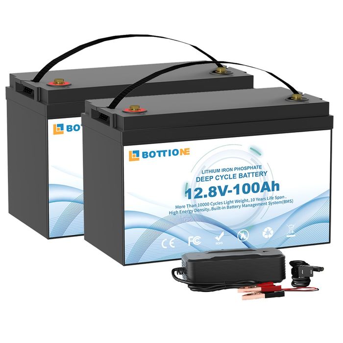 Акумулятор LiFePO4 на 12,8 V 100 Ah. Зарядний пристрій