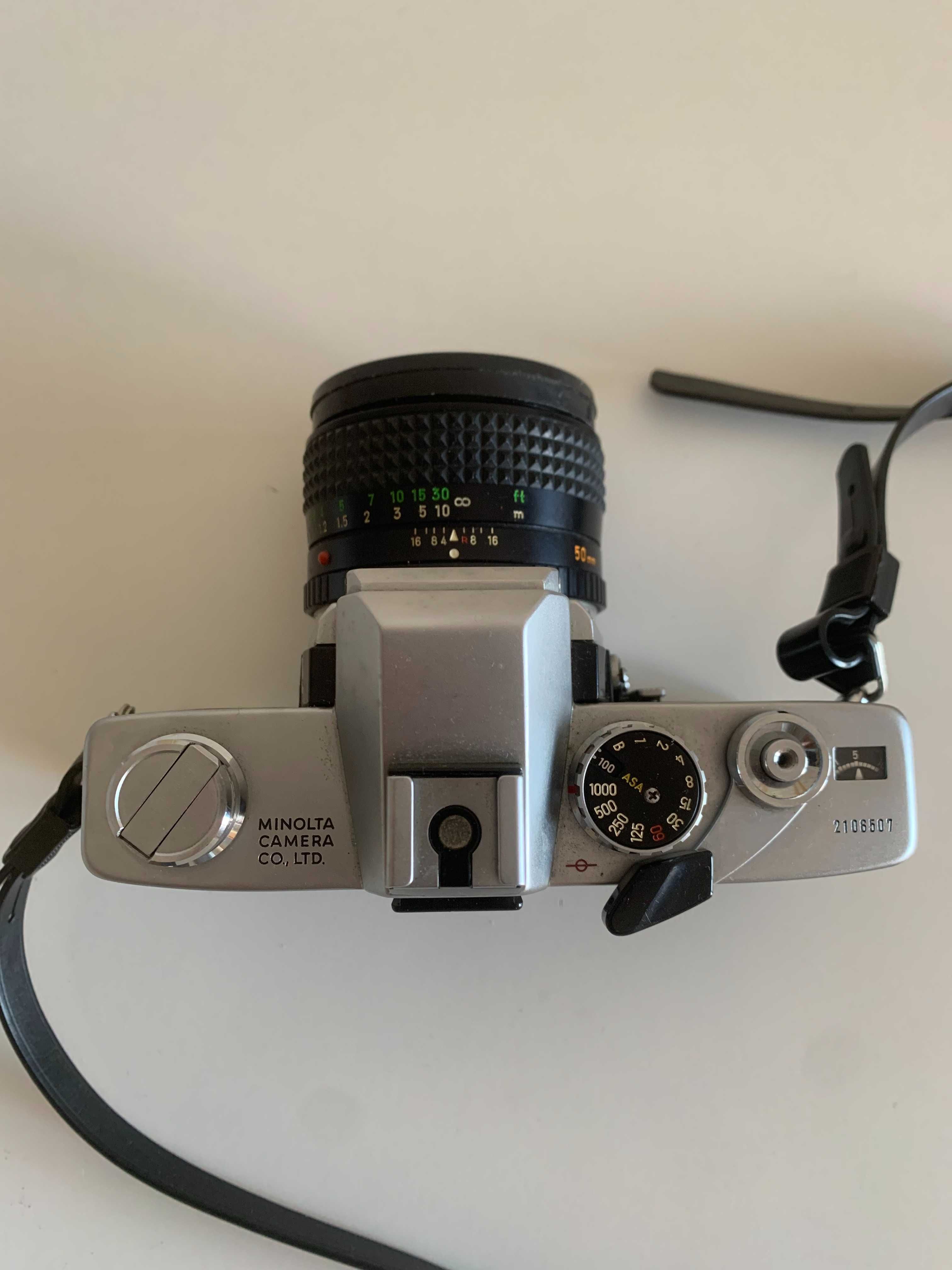 Minolta SR-T102 c/ lente