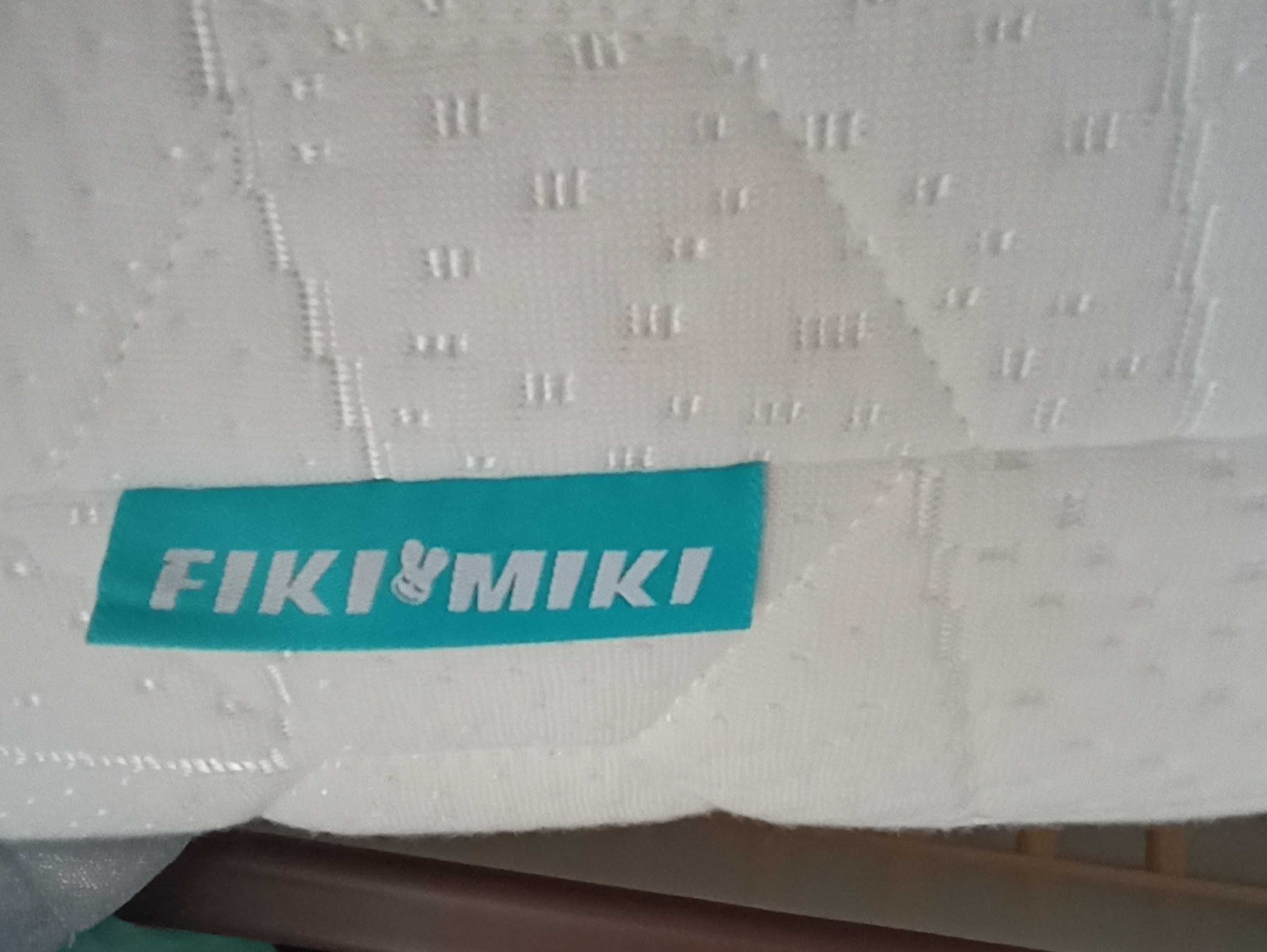 Łóżeczko dziecięce ZUZA 120x60 z szufladą + materac FikiMiki kokos