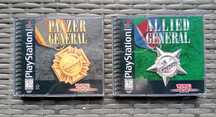 Komplet gier PSX PlayStation Allied General Panzer General