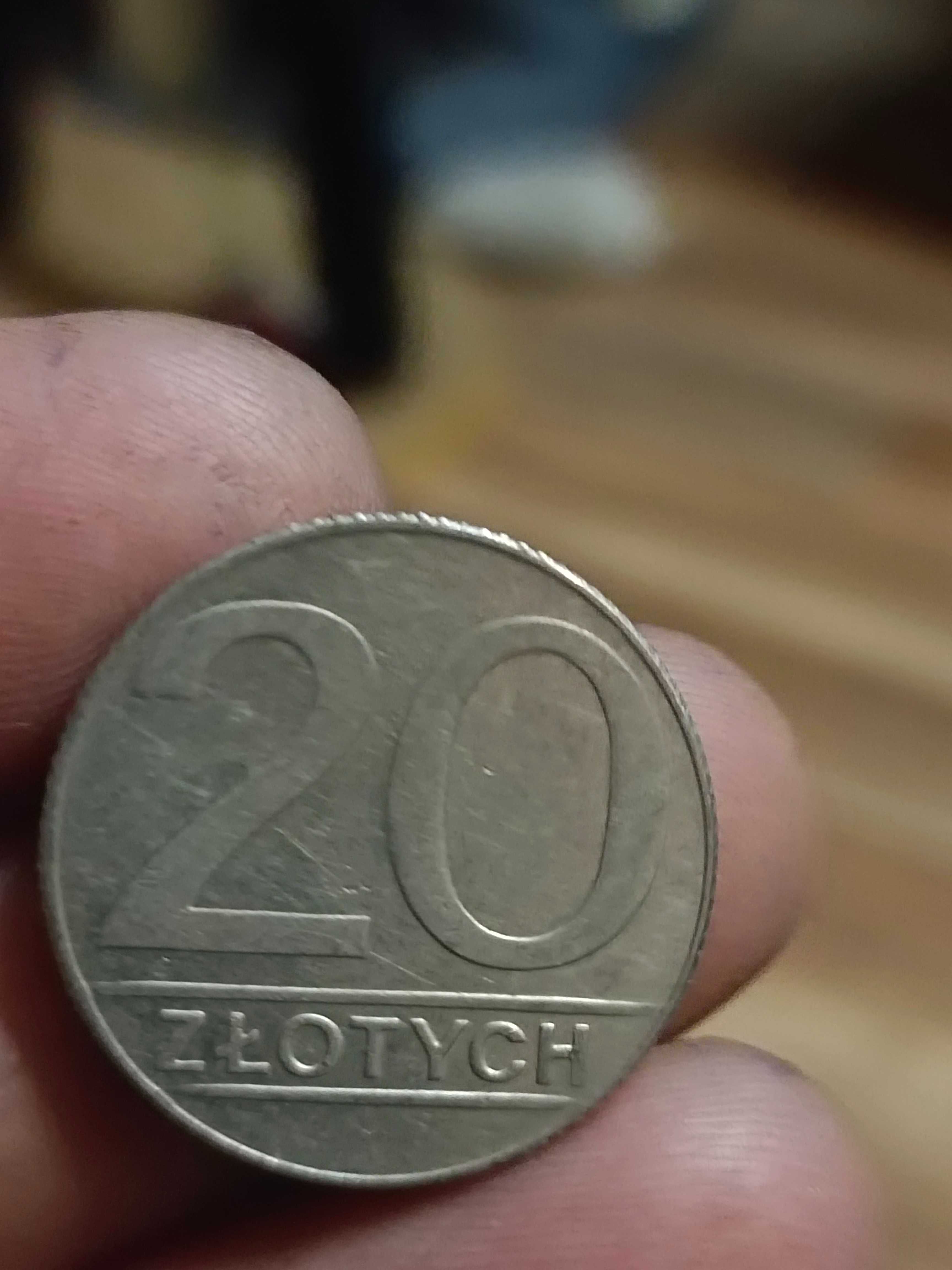 Sprzedam monete 20 zl 1990