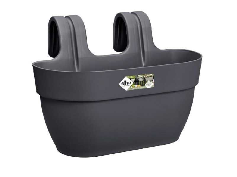 кашпо вазон горщик навісний elho Vibia M 36  Ø 36,0 x В 26,5 см Чорний