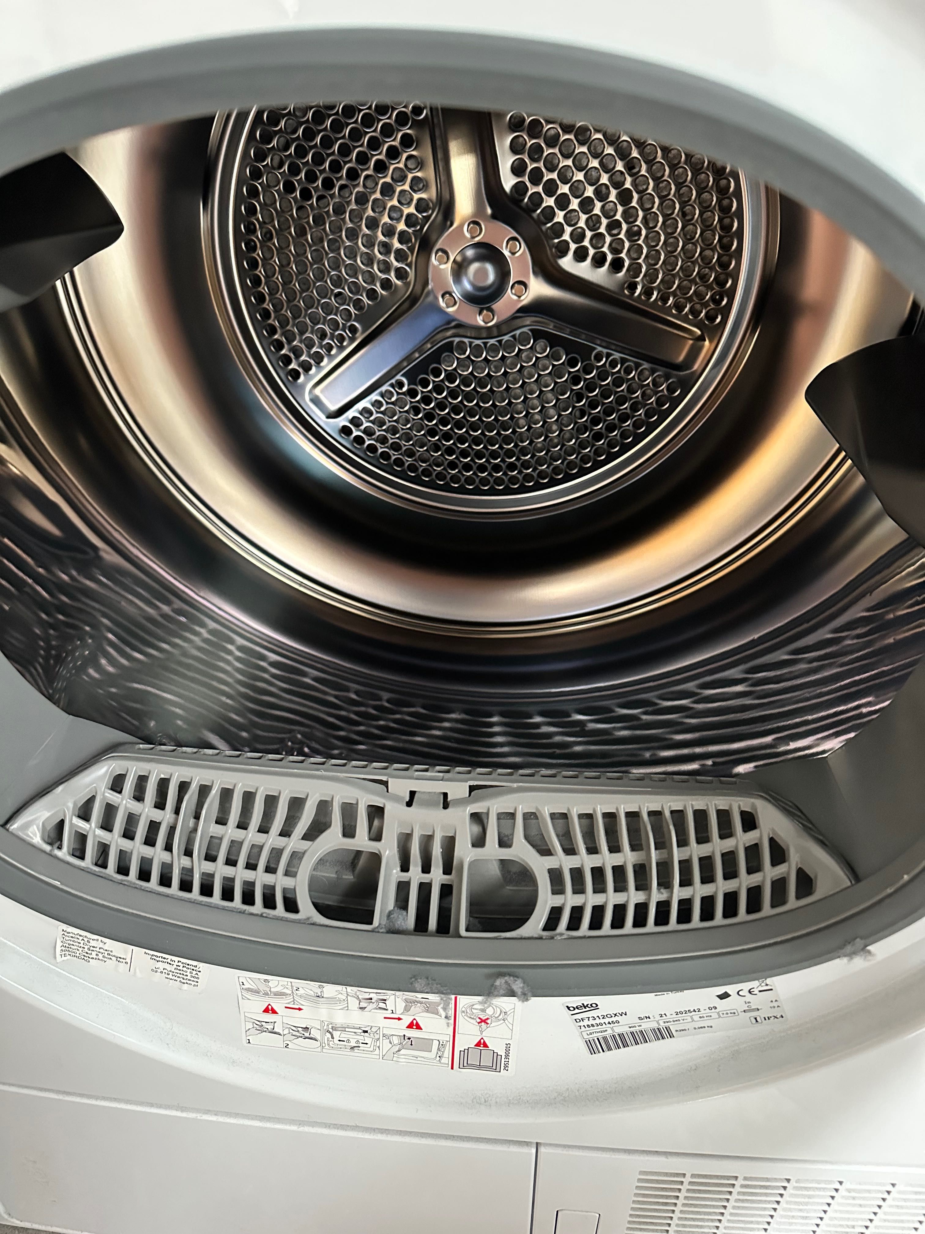 Suszarka Beko df7312gxw Slim Dryer 100% sprawna Stan idealny