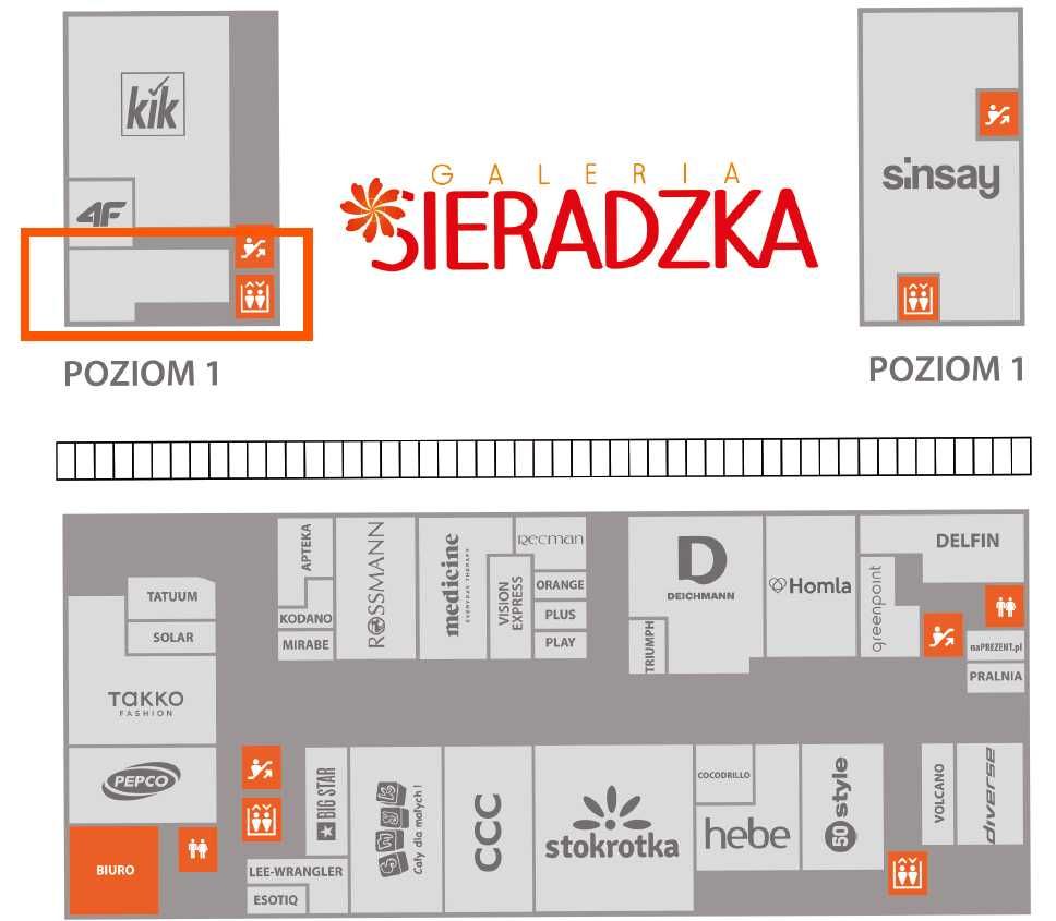 Lokal 248 m2 Galeria Sieradzka