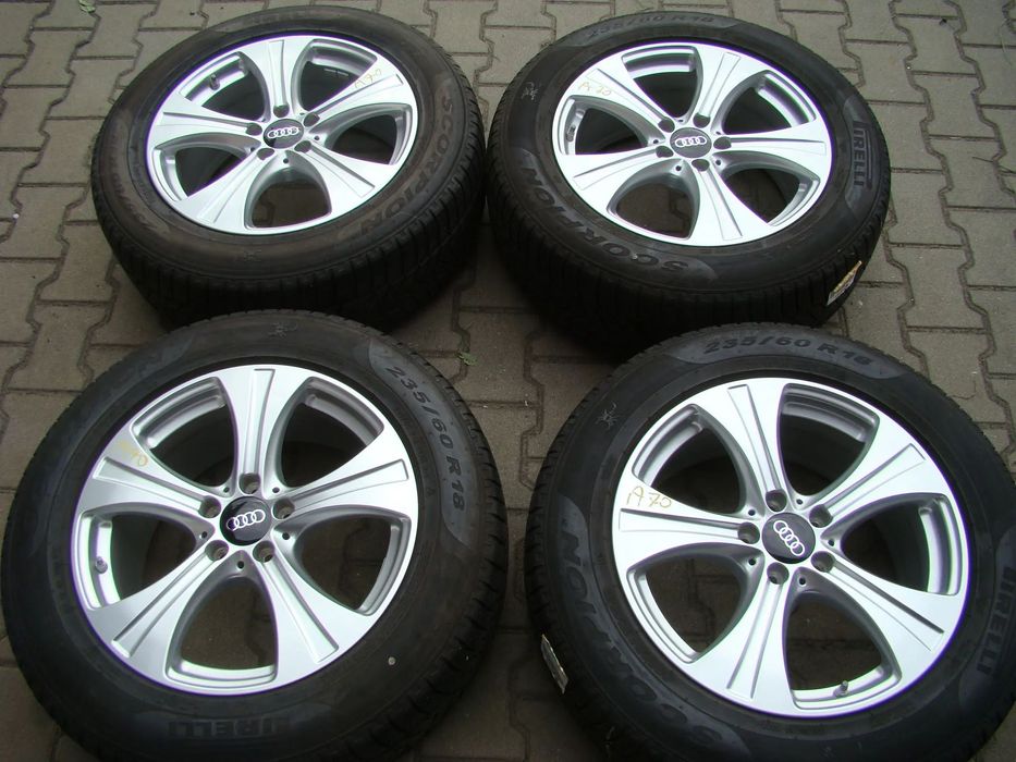 a70 5x112 Audi Q5 8Jx18 235/60 R18 opony zima