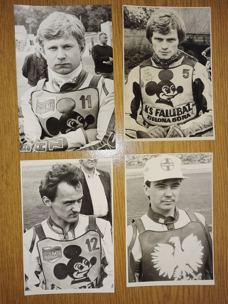 Żużel Speedway - zdjęcia zawodników lata 80-te i początek 90-tych