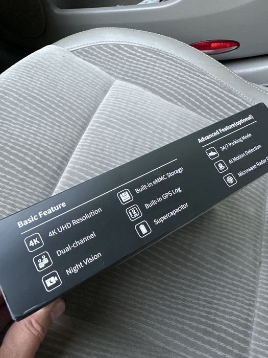 Видеорегистратор DDPAI  n5 dual 4k ultra HD