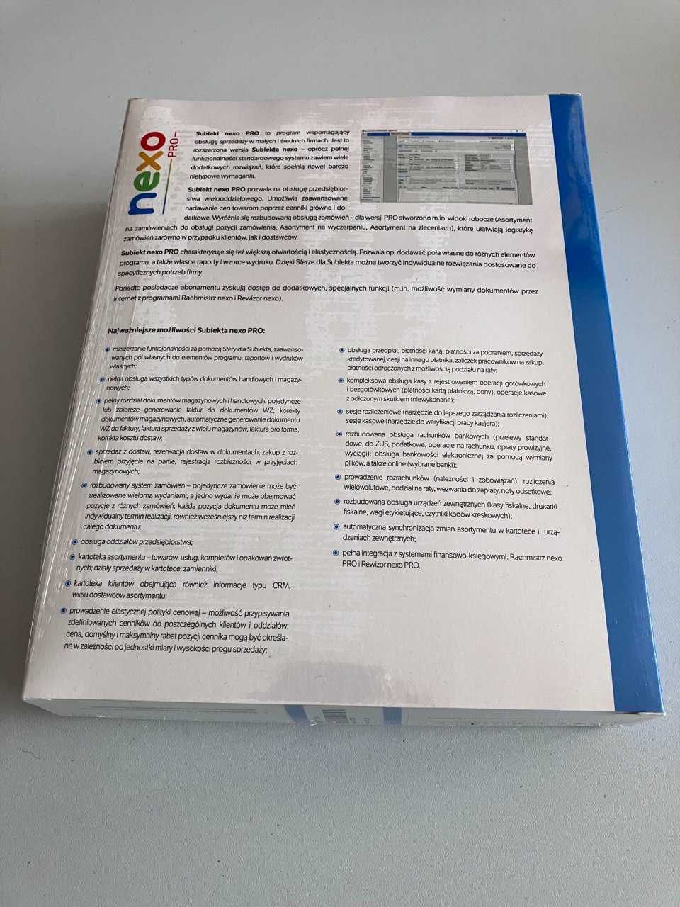 InsERT Subiekt nexo PRO 3 stanowiska system sprzedaży z mag. Nowy FV