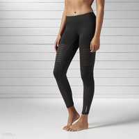 Legginsy Reebok Dance Mesh siateczka siłownia fitness Crossfit trening