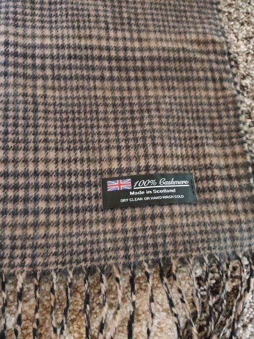 Szal szalik kaszmir unisex Scotland cashmere 30/160