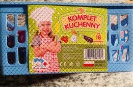 Komplet kuchenny od 18 Msc dla dziecka