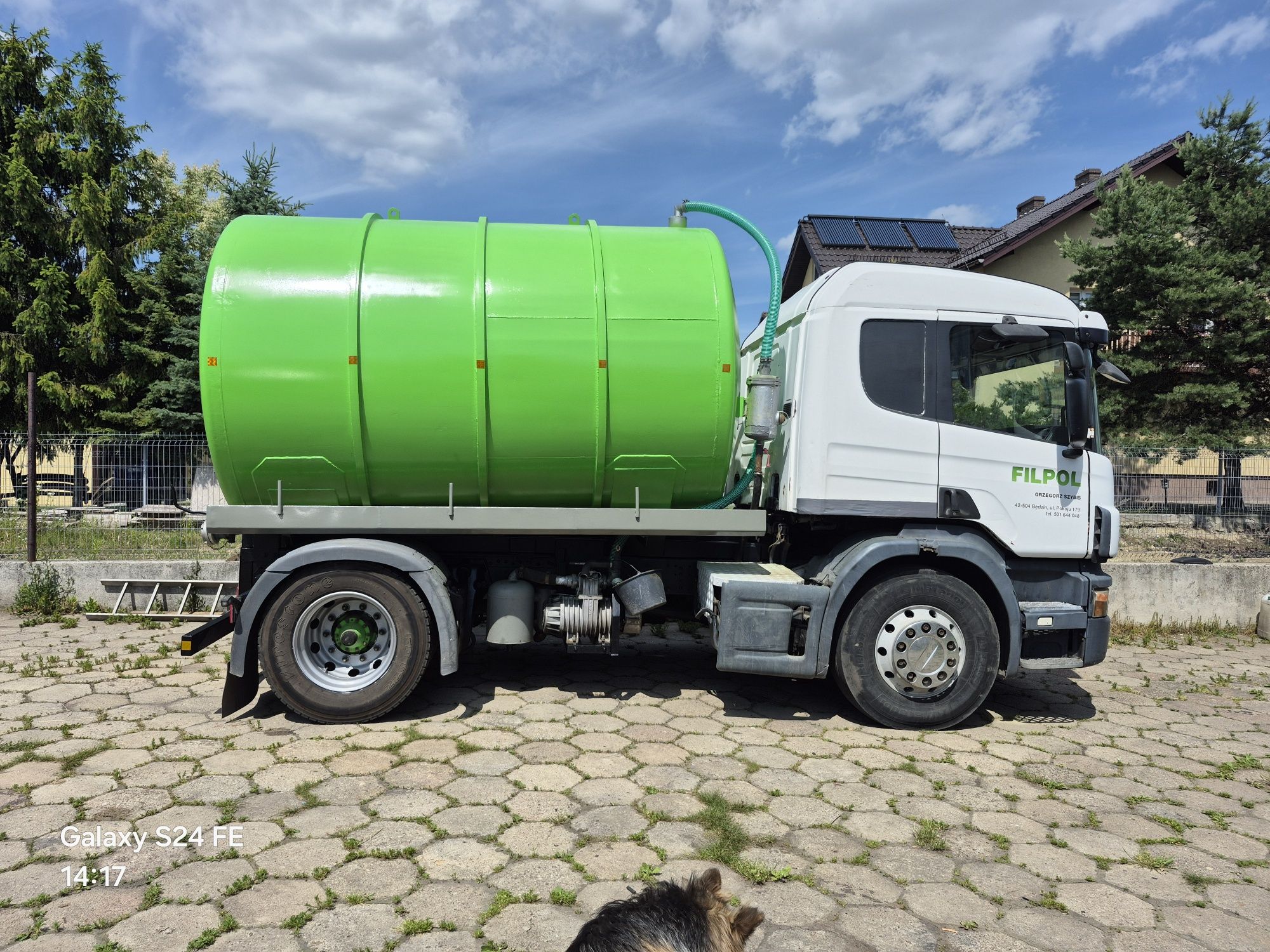 Scania szambiarka  asenizacyjny 12m3