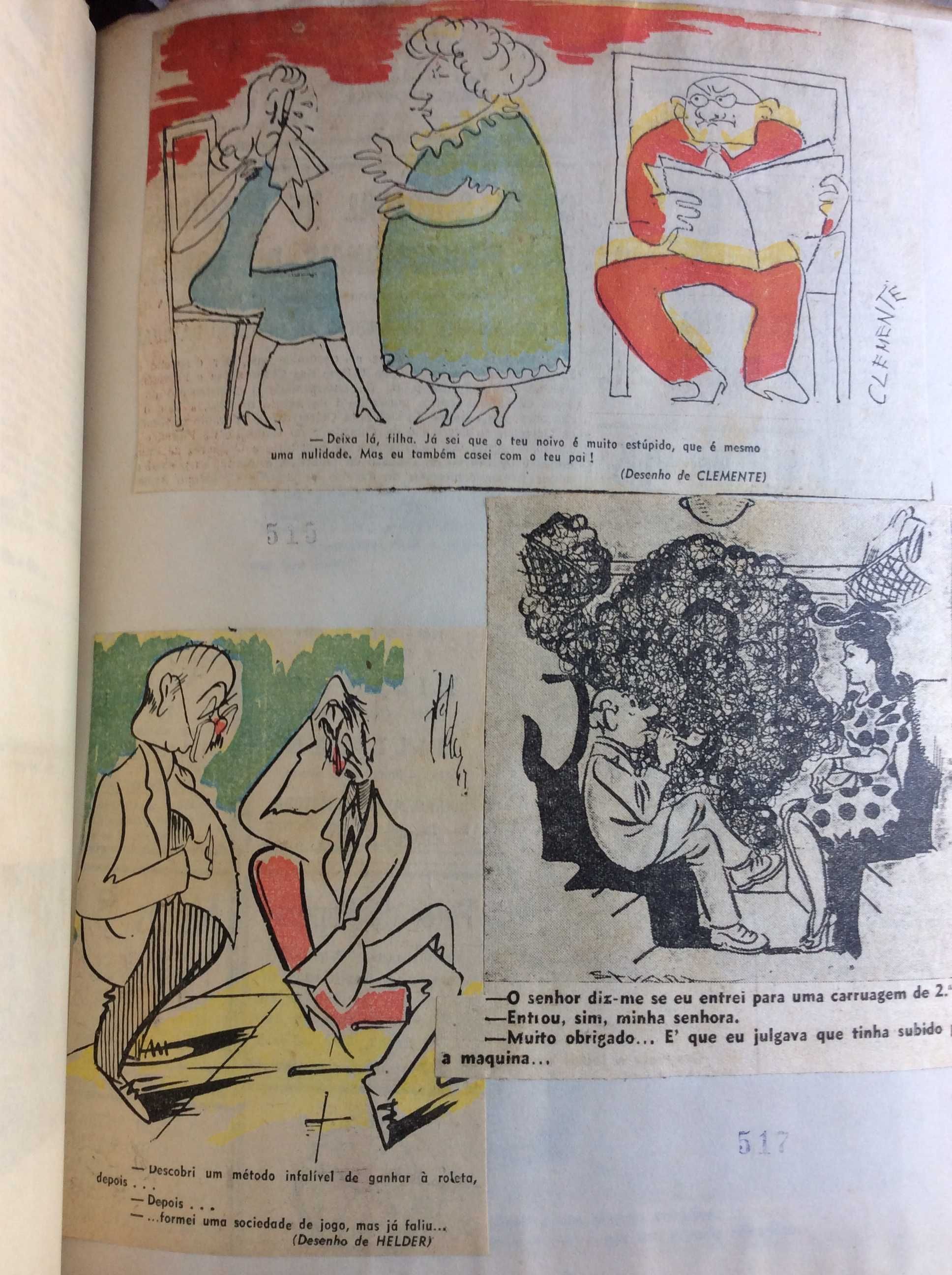 Excelente dossier com  dezenas de histórias ( Humor ). Banda desenhada