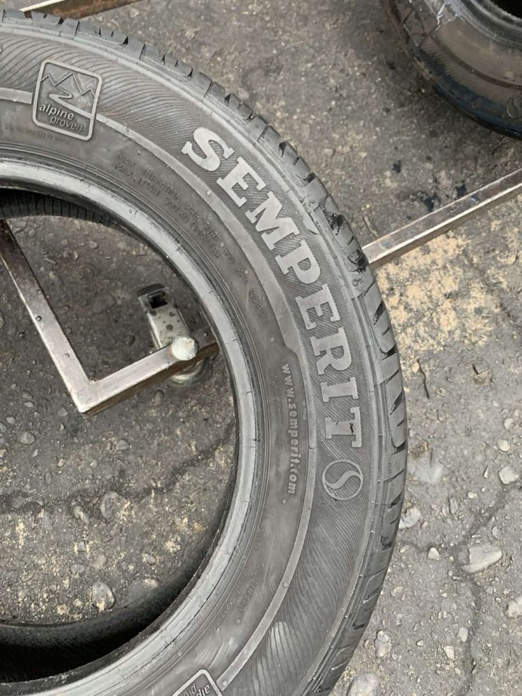 Шини 175/70 R14 пара Semperit 2022p літо 7,8/7,4мм