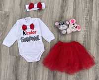 Святковий костюм для дівчинки "Kinder Surprise" 62см, 74см