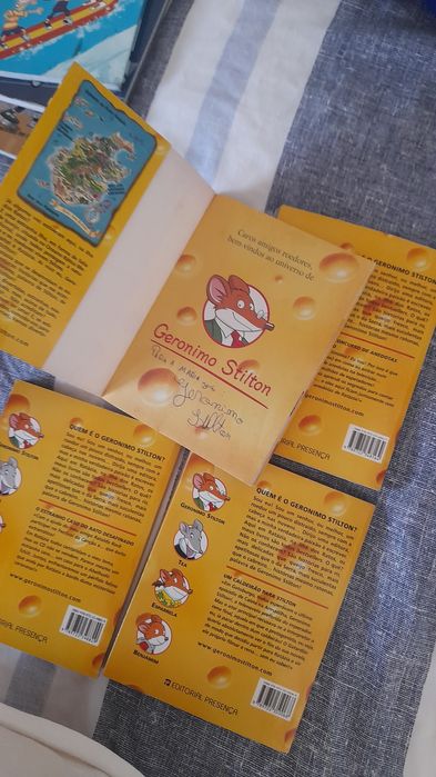 Livros Geronimo Stilton