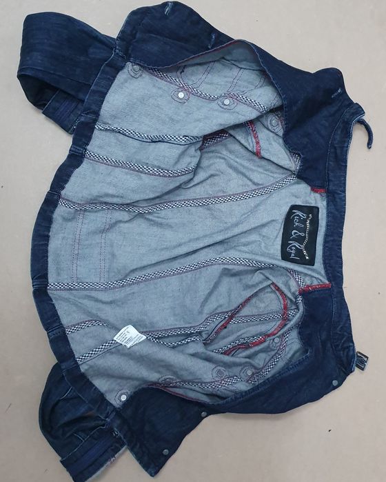 700 zł w salonie RICH & ROYAL r. M/L katana jeansowa damska super stan