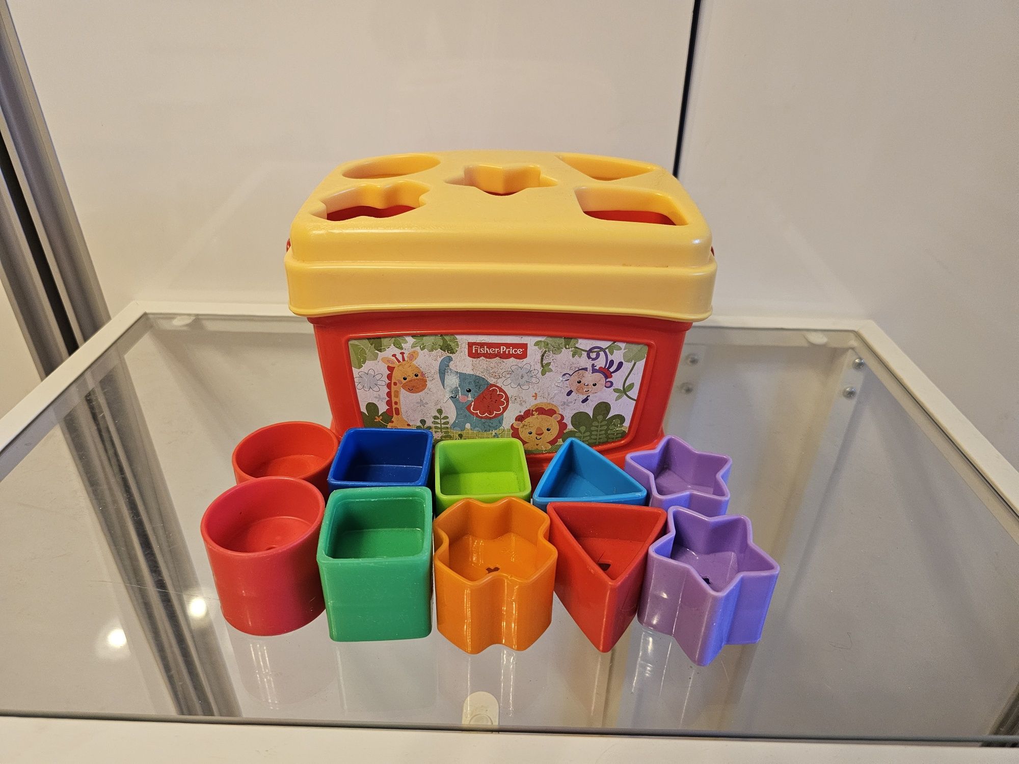 Fisher Price pierwsze klocki wiaderko