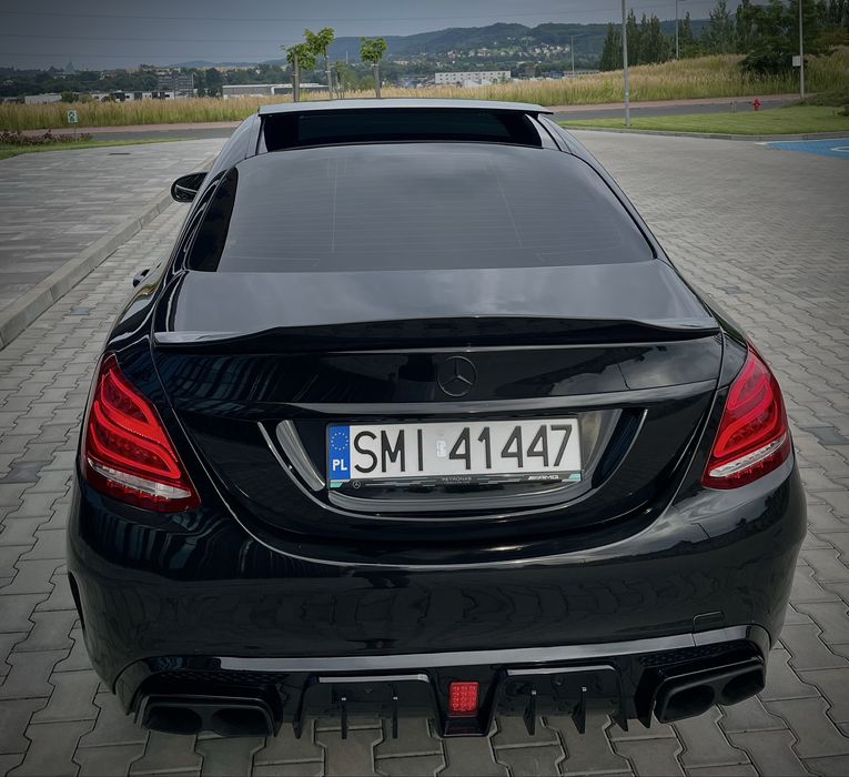 Mercedes Benz C klasa W205 AMG 220D 2016r 7G Tronic Automat Łopatki