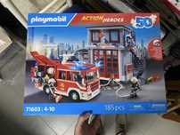 Playmobil - Conjunto Mega Rescue de Bombeiros ㅤ
