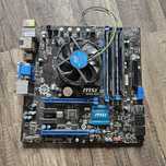 Procesor i7 4770 Płyta główna B85M-G43 + 24gb ram