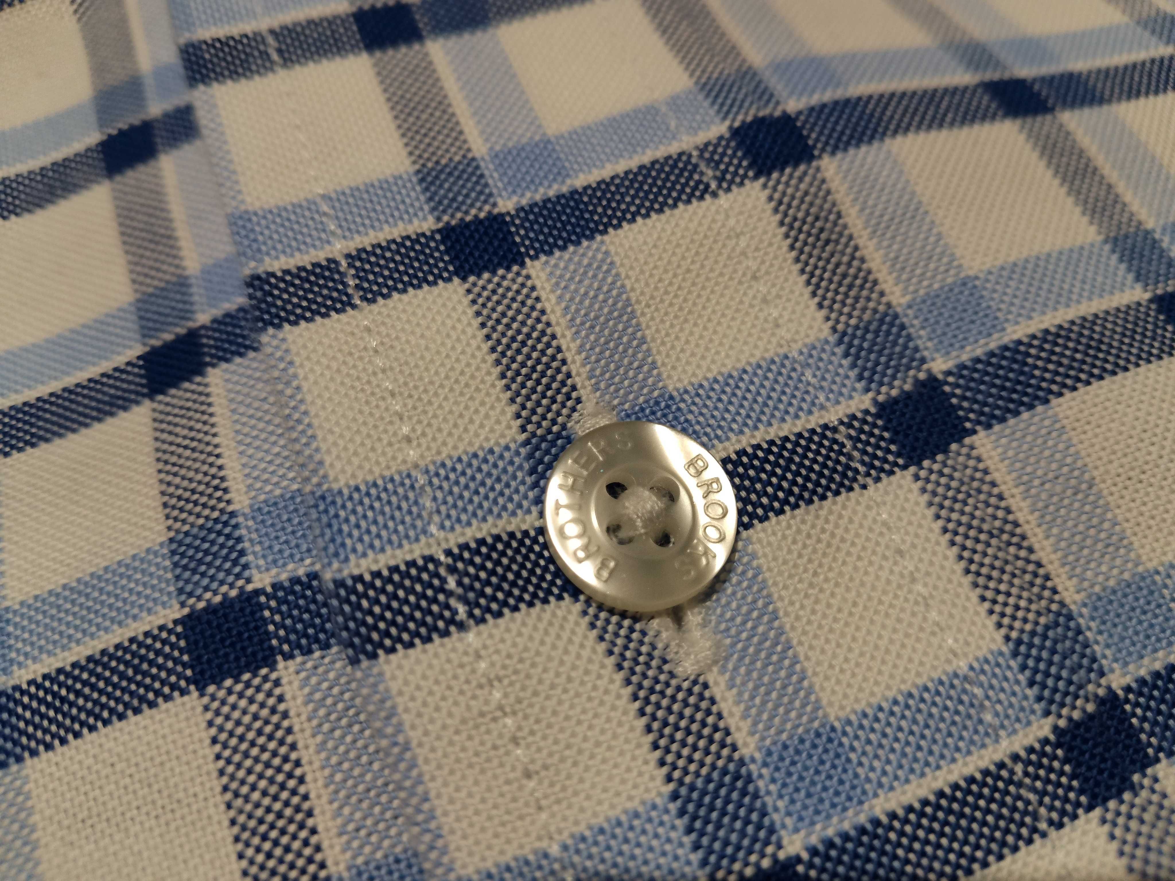 BROOKS BROTHERS USA - NOWA! z LOGO Markowa Koszula Męska rozmiar XL