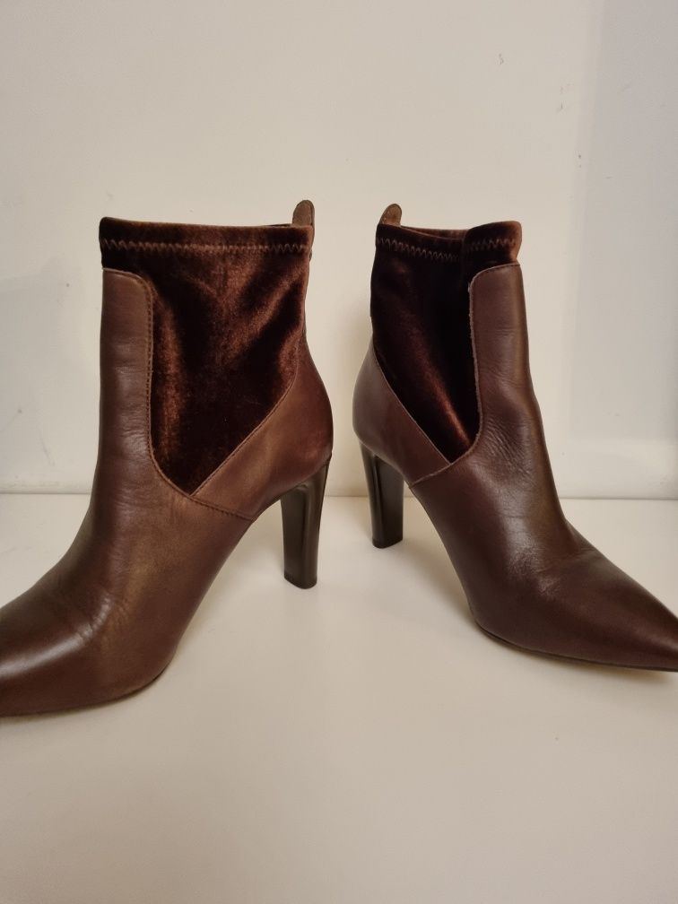 Buty damskie Caprice  skóra, zamsz rozm 37,5
