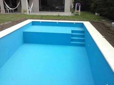 Piscina nova com Tela Armado lisa ou 3D — Qualidade e Garantia!