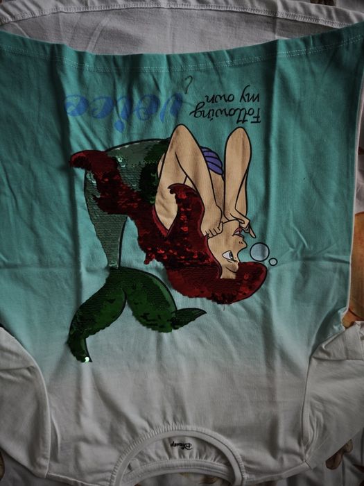 Bluzka koszulka krótki rękaw T-shirt Arielka Sinsay