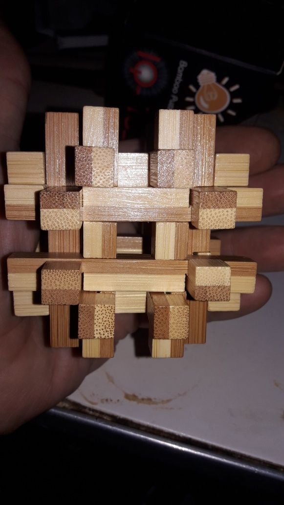 Головоломка из бамбука.