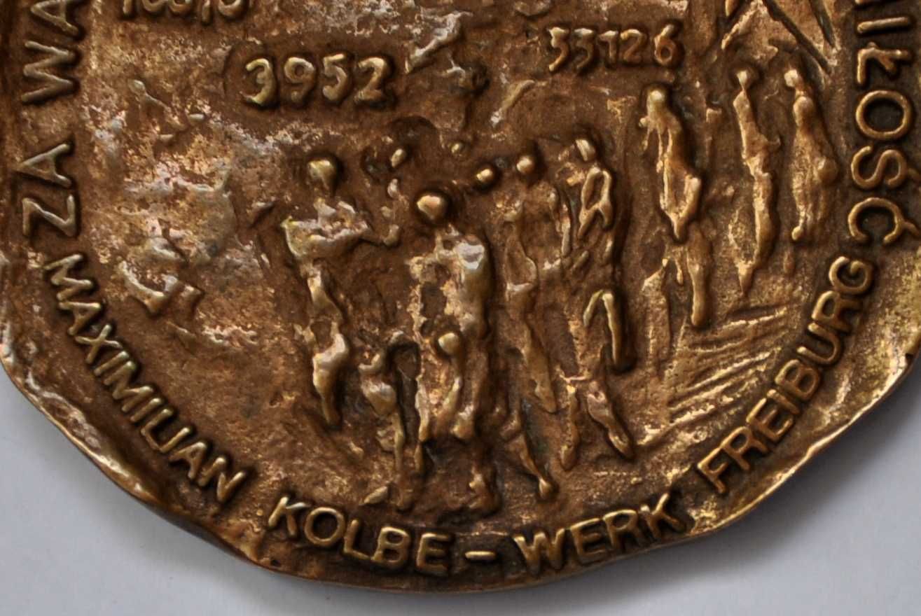 Medal.Stasiński - 50 lat Wyzwolenia Za Wasze Cierpienia - Nasza Miłość