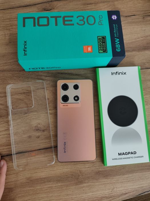 Telelfon infinix note 30 pro plus ładowarka