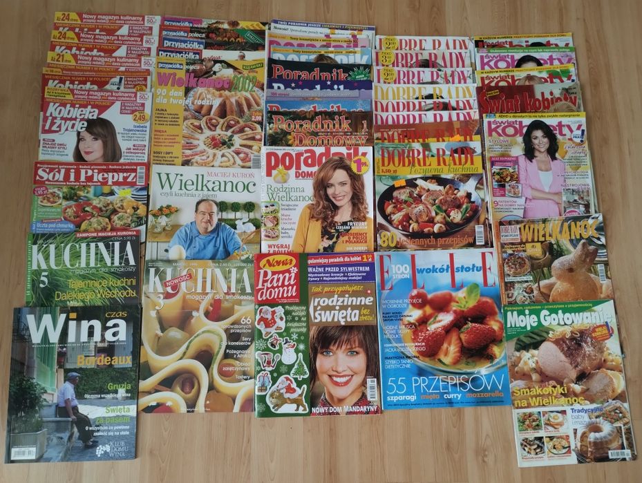 40 gazet czaospisma gotowanie zdrowie uroda kobiety kuchnia